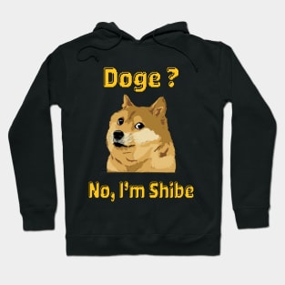 Funny  Doge crypto Art Hoodie